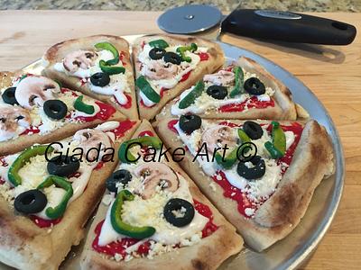 Pizza Cookies - Cake by G Sugar Art
