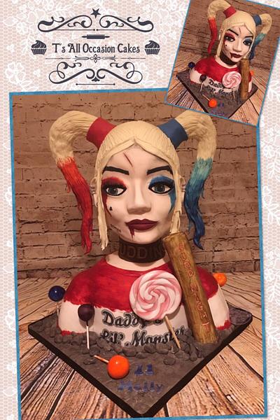 Harley Quinn - Cake by Teraza @ T's all occasion cakes