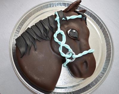 Horse Head - Cake by ilovebc2