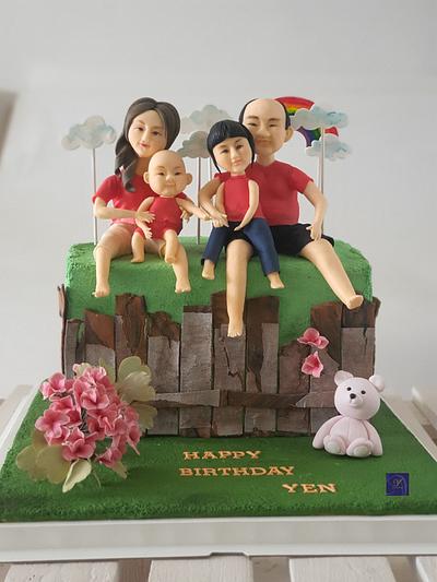 Happy Family - Cake by Ms. V