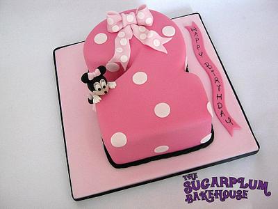 Minnie Mouse Number 2 Birthday Cake - Cake by Sam Harrison