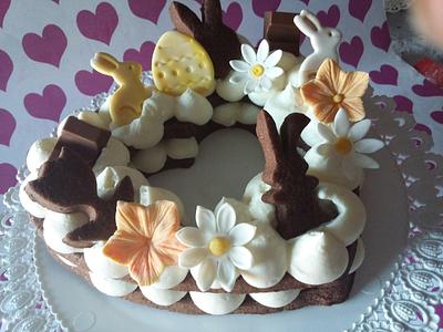 Easter cream tart - Cake by Annalisa Pensabene Pastry Lover