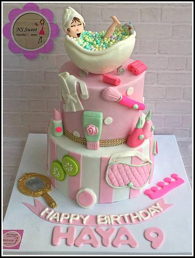 spa theme cake - Cake by NS Sweet