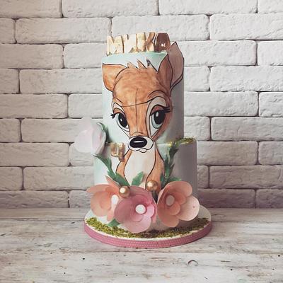 Bambi cake and cookies  - Cake by Martina Encheva