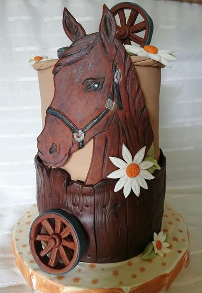 Horse cake - Cake by Édesvarázs