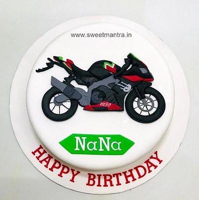 Bike cake - Cake by Sweet Mantra Homemade Customized Cakes Pune