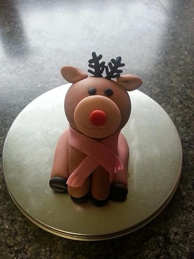 Rudolph the red nose reindeer  - Cake by FNQ Cake Share