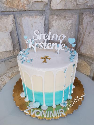 Christening cake - Cake by TorteMFigure