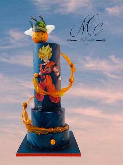 Dragon ball cake - Cake by Cindy Sauvage 