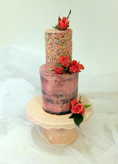 Vintage look cake - Cake by SWEET architect