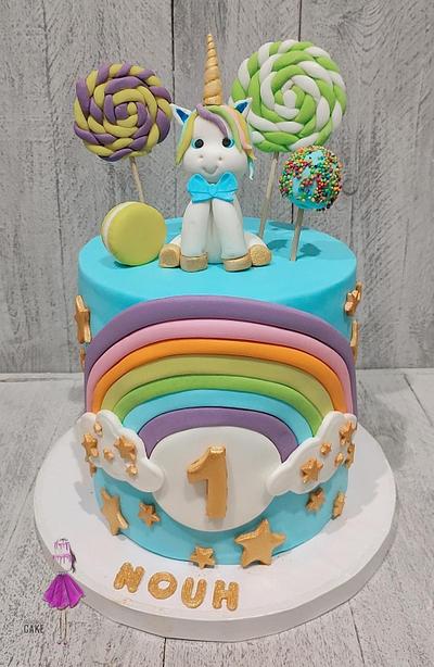 Unicorn boy🦄 Cake by lolodeliciouscake - Cake by Lolodeliciouscake
