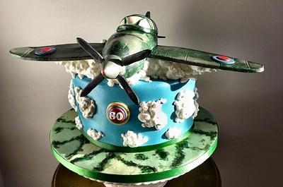 Spitfire cake :) x - Cake by Storyteller Cakes