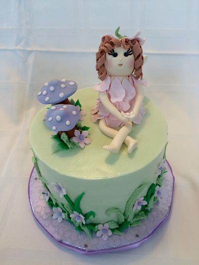 Fairy Birthday Cake - Cake by Brandy-The Icing & The Cake