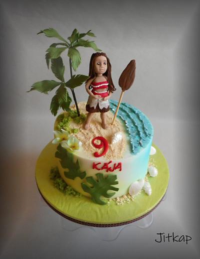 Moana cake - Cake by Jitkap