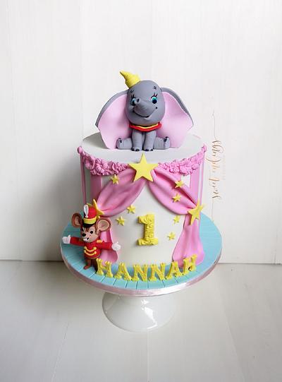Fly Dumbo Fly! - Cake by Lulu Goh