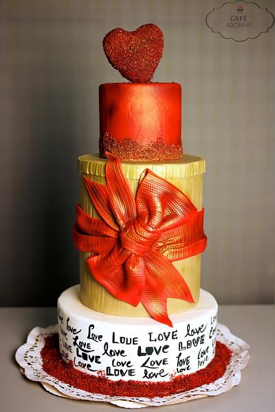 The Gift of love - Cake by Maaria