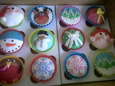 A box of xmas cheer - Cake by Willene Clair Venter