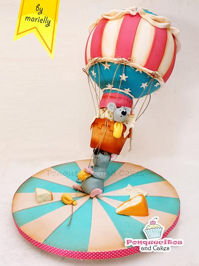Gravity: Globo Aerostático - Cake by Marielly Parra