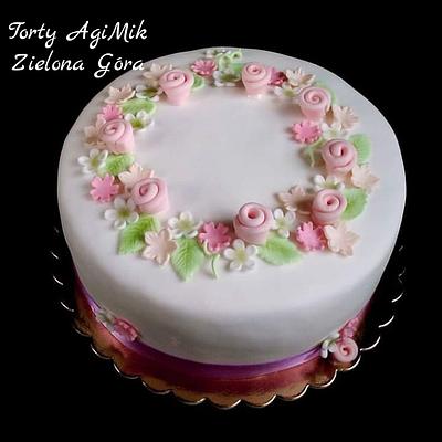 Romantic little flowers - Cake by Torty AgiMik 