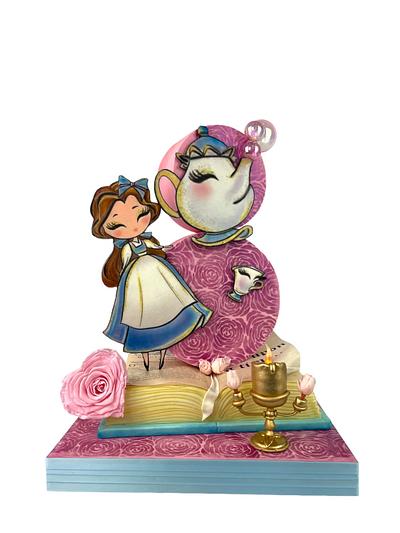 Beauty and the beast - Cake by Cindy Sauvage 