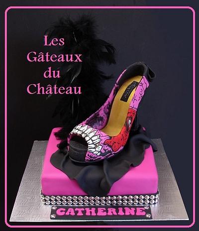 High heel shoe - Cake by Les Gâteaux du Château