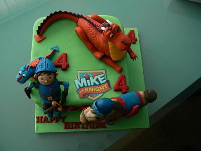 Mike the Knight 1 - Cake by vanillasugar