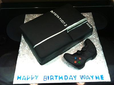 Playstation 3 cake - Cake by none