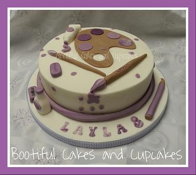 Arty Crafty - Cake by bootifulcakes
