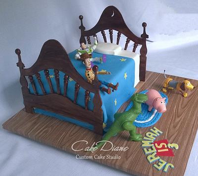 Toy Story bed - Cake by Diane