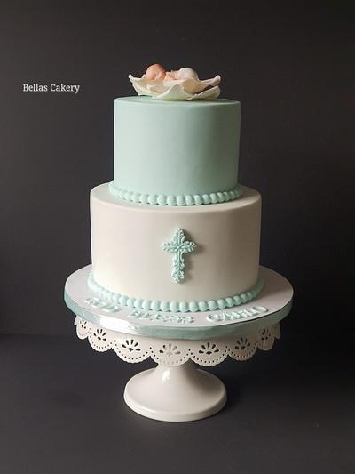 Baptism Cake! - Cake by Bella's Cakes 