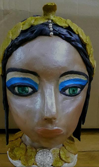 Egyptian lady  - Cake by PC Cake Design