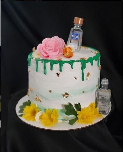 Spring Birthday Cake - Cake by Celene's Confections