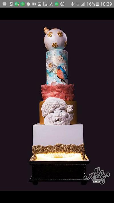 The Yuletide Spirit - Cake by Tatiana Barros 