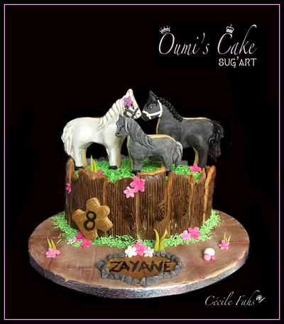 Horse Cake - Cake by Cécile Fahs