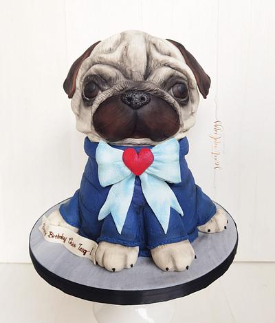 Oh my Puggness! - Cake by Lulu Goh
