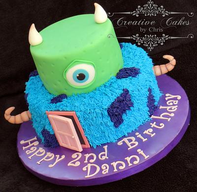 Monsters Inc. - Cake by Creative Cakes by Chris