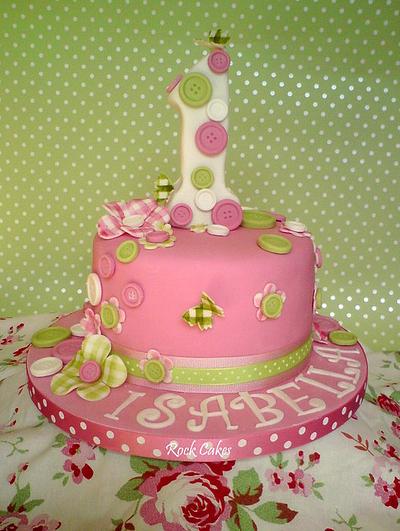baby's first birthday - Cake by RockCakes
