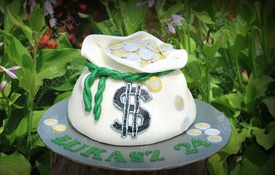 money cake - Cake by Anna Krawczyk-Mechocka