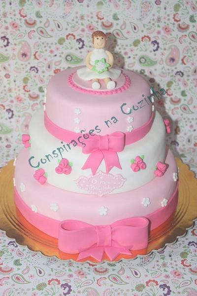 Christening Cake  - Cake by Carolina Cardoso