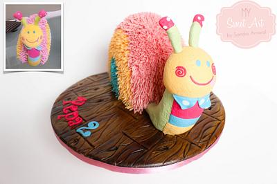 Stuffed Snail Cake - Cake by My Sweet Art