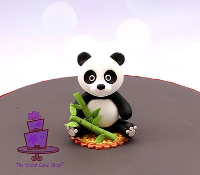 Panda for the It's a Small World collaboration - Cake by Violet - The Violet Cake Shop™