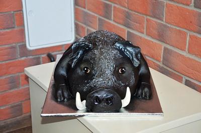 Boar cake - Cake by Torty Alexandra