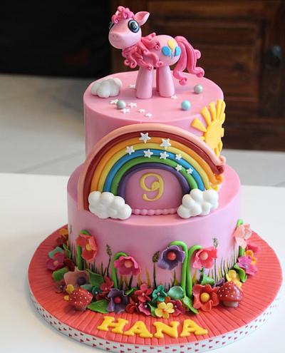 Pinkypie - Cake by Sobia's Cakes