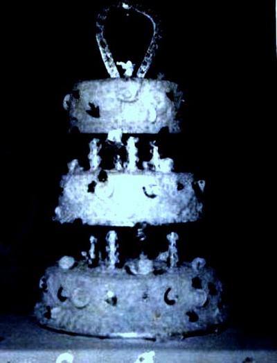 my wedding cake - Cake by Sally McDonald