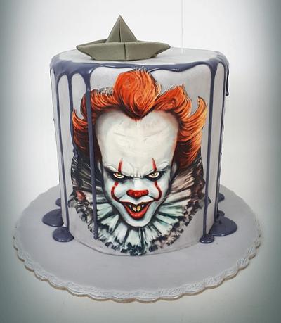 Pennywise cake - Cake by Sweetpopie cakes