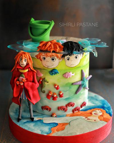 Ponyo (Miyazaki) Cake - Cake by Sihirli Pastane