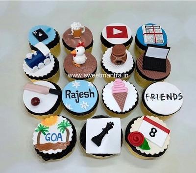 Cupcakes for boyfriend - Cake by Sweet Mantra Homemade Customized Cakes Pune