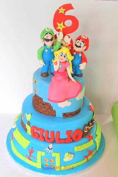 SuperMario bros cake - Cake by Ginestra