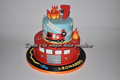 Fireman cake - Cake by Daria Albanese