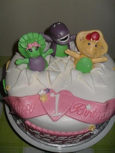 Barney and friends - Cake by Marie 2 U Cakes  on Facebook